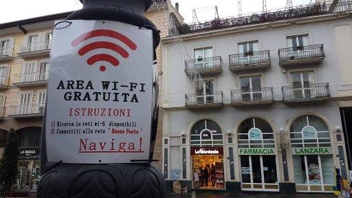 Wi-fi gratuito ad Avellino