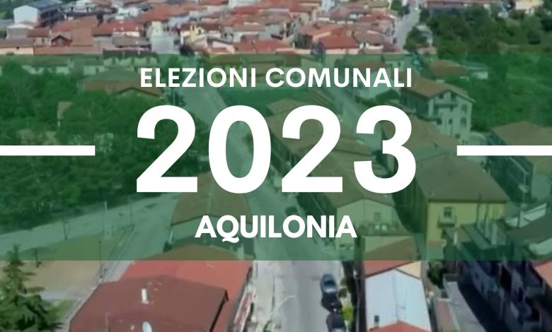 Elezioni comunali 2023 Aquilonia liste candidati