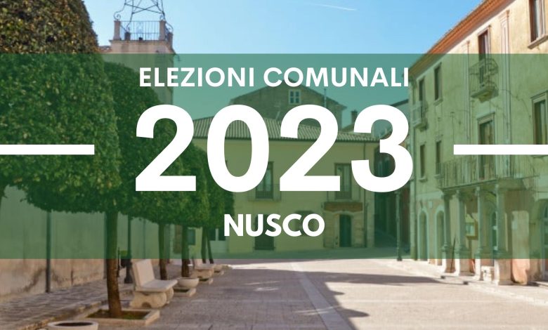 Elezioni comunali 2023 Nusco liste candidati