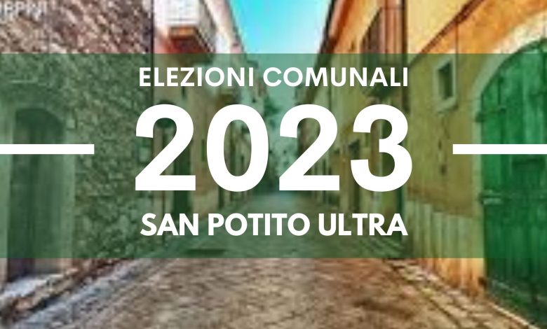 Elezioni comunali 2023 San Potito Ultra liste candidati
