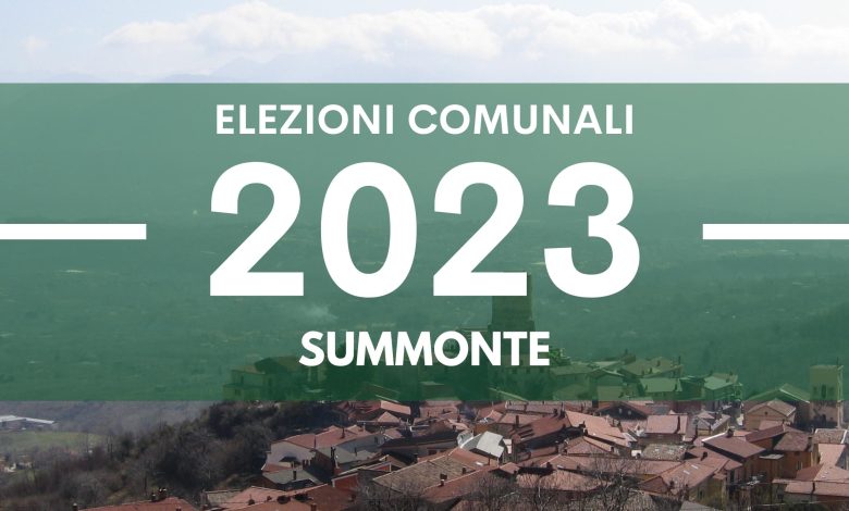 Elezioni comunali 2023 Summonte liste candidati