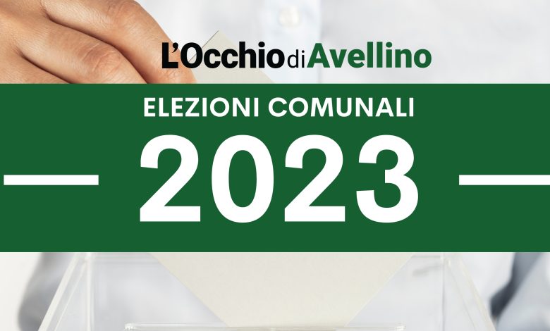 elezioni 2023 provincia Avellino liste candidati