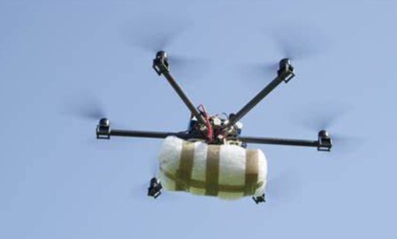 Carcere Ariano Irpino drone droga schianta