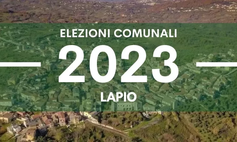 Elezioni comunali 2023 Lapio liste candidati