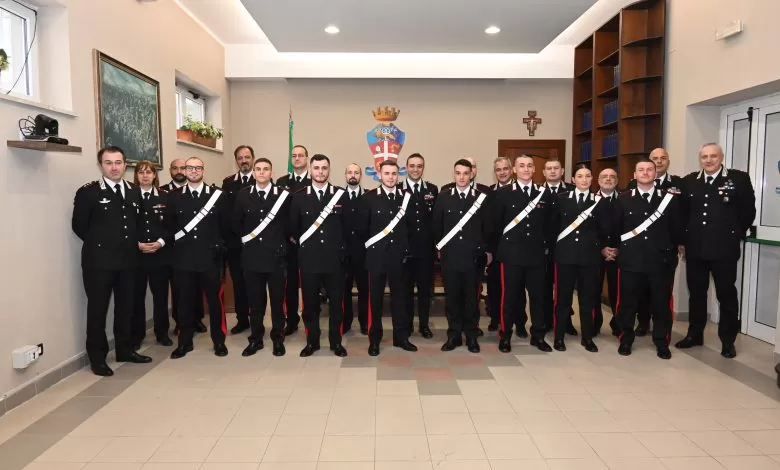 carabinieri assegnati comando provinciale avellino